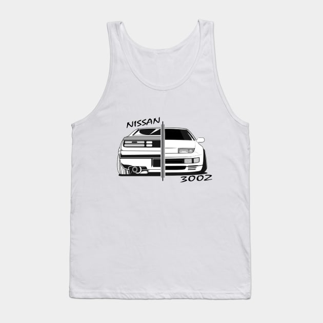 Nissan 300ZX, JDM Car Tank Top by T-JD